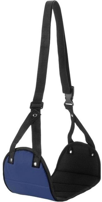 코스넬 휴대용 장거리 비행기 기차 발받침대, 네이비, 1개