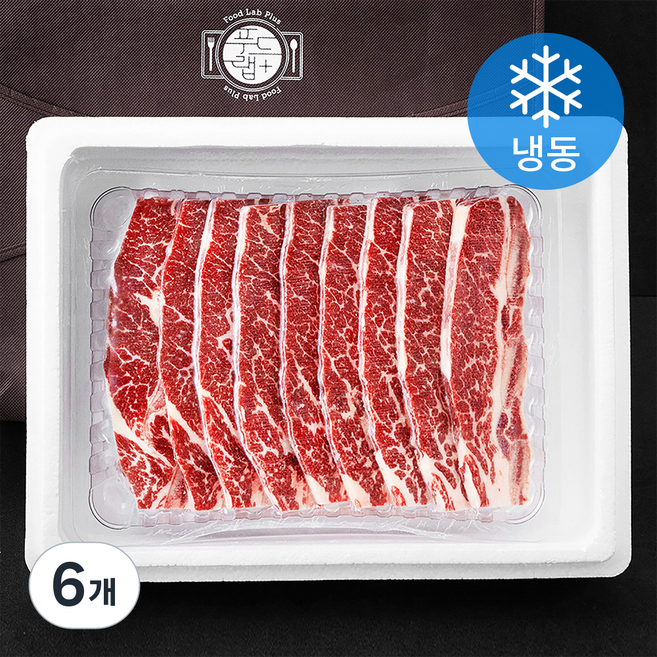 미국산 LA 꽃갈비 선물세트 (냉동), 1.4kg, 6개