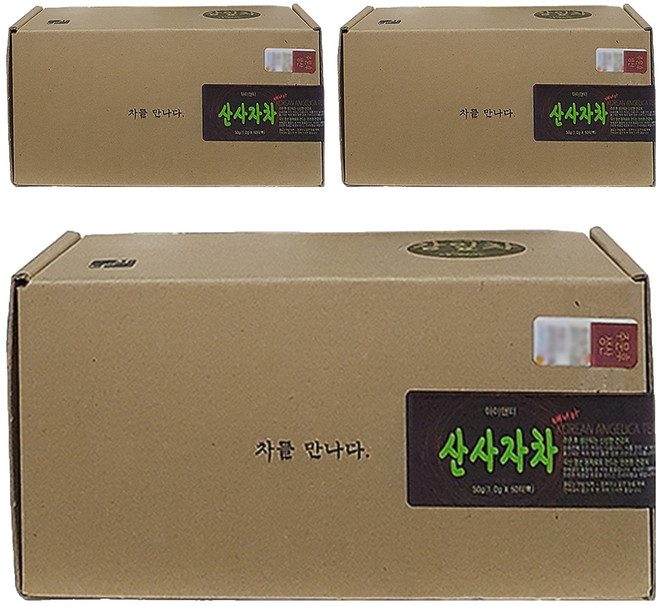 아이앤티 산사자차, 1g, 50개입, 3개