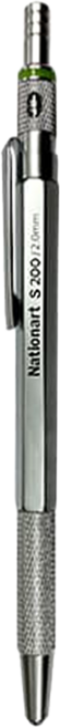 Nationart S200 銅合金工程筆 自動滑落 2.0mm, 2B, 1支