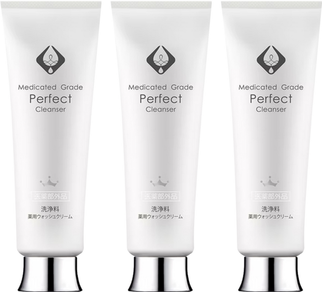美島水肌 日本淨白洗面乳 Perfect Cleanser, 120g, 3件