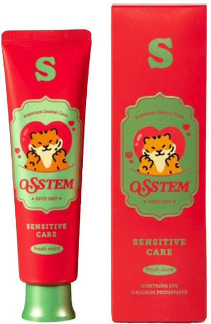 오스템파마 S 시린이케어치약 후레쉬민트향, 120g, 1개