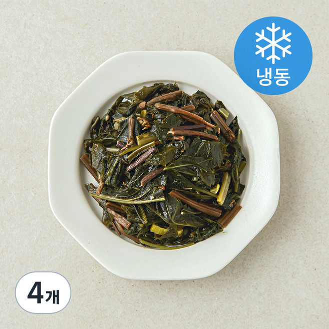 모두의집밥 건취산채비빔나물 (냉동), 90g, 4개