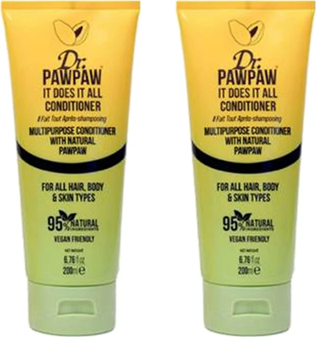 닥터포포 It Does It All 올인원 헤어 & 바디 컨디셔너, 200ml, 2개 - 쿠팡