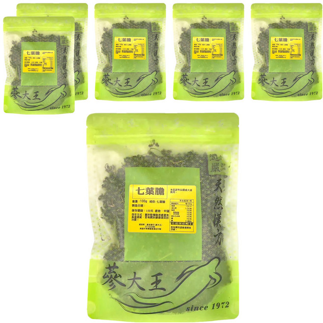 蔘大王 七葉膽, 100g, 6包, 1份