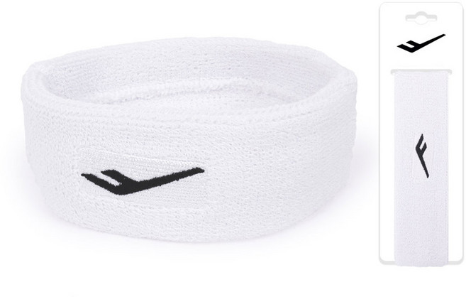 프로스펙스 헤어밴드, 화이트, 1개