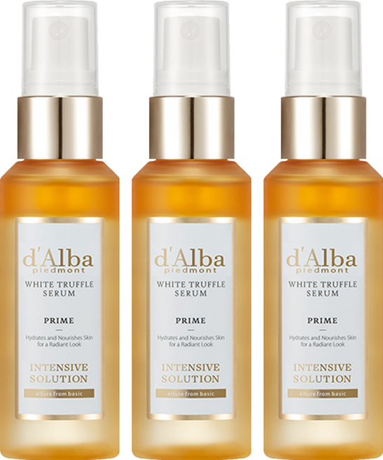 [비건뷰티] 달바 화이트 트러플 프라임 인텐시브 세럼, 50ml, 3개