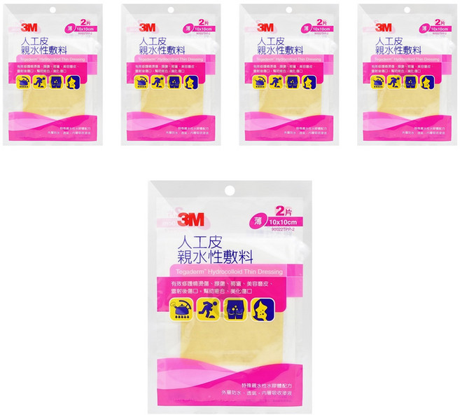 3M Tegaderm 人工皮 2片, 5包