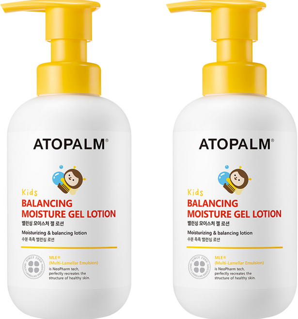 아토팜 밸런싱 모이스처 젤 로션, 300ml, 2개