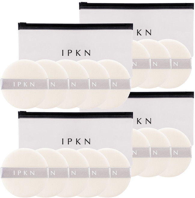 입큰 파우더팩트 퍼프 슬림형, 20개