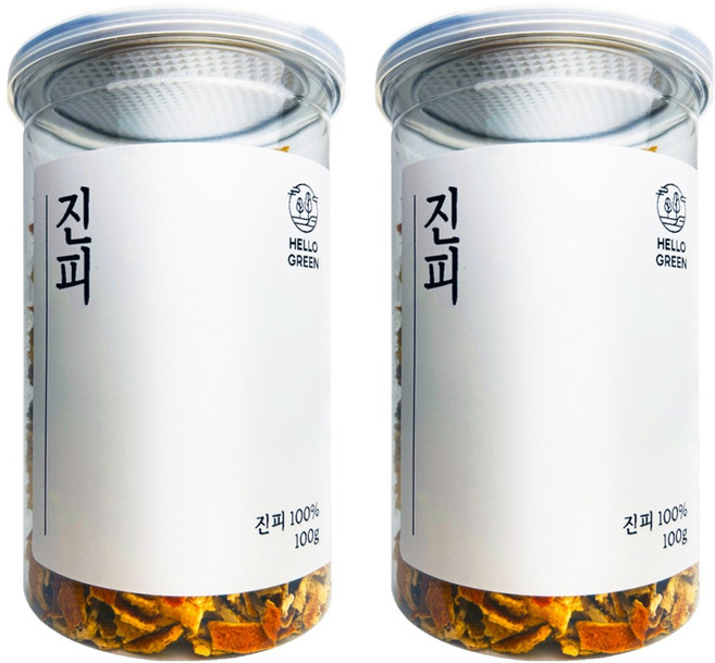 헬로우그린 진피차, 100g, 1개입, 2개