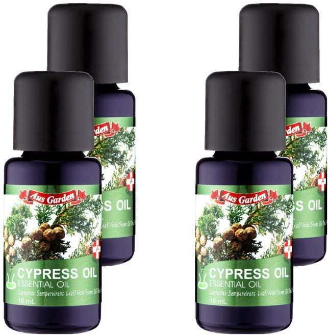 Aus Garden 澳維花園 台灣公司貨 精油 A14516 絲柏, 16ml, 4瓶