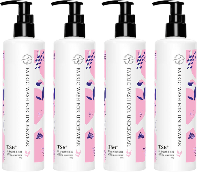 TS6 私舒衣物手洗精, 300g, 4瓶