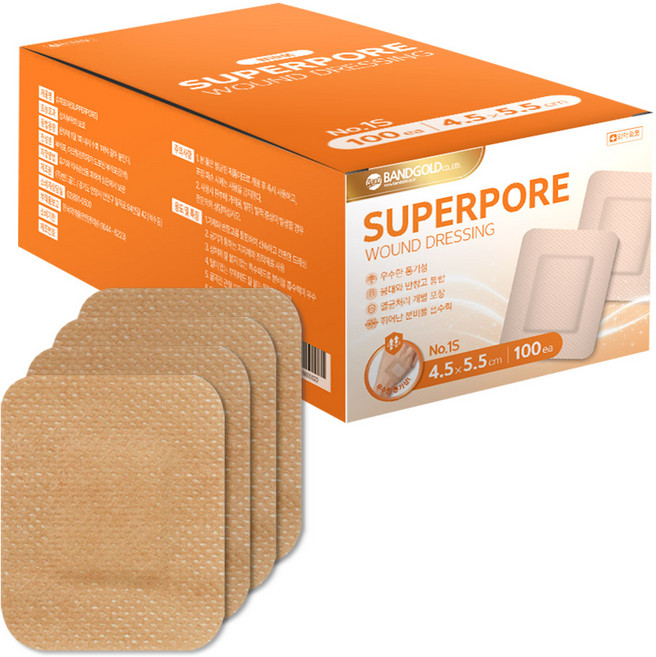 밴드골드 슈퍼포아, 100개입, 1개