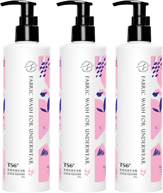 TS6 私舒衣物手洗精, 300g, 3瓶