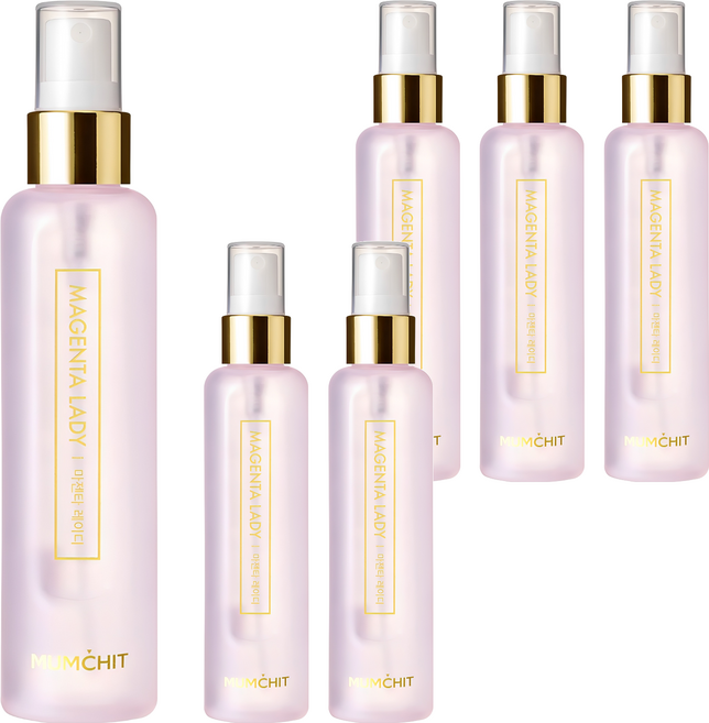 멈칫 헤어 앤 바디미스트 마젠타 레이디, 105ml, 6개