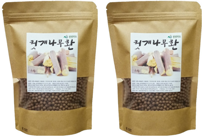 청명약초 헛개나무환 골드, 2개, 300g
