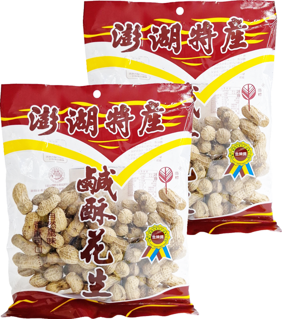 四乘六 鹹酥花生, 170g, 2包