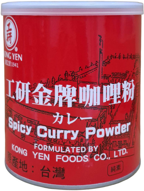 KONG YEN 工研 金牌咖哩粉, 400g, 1罐