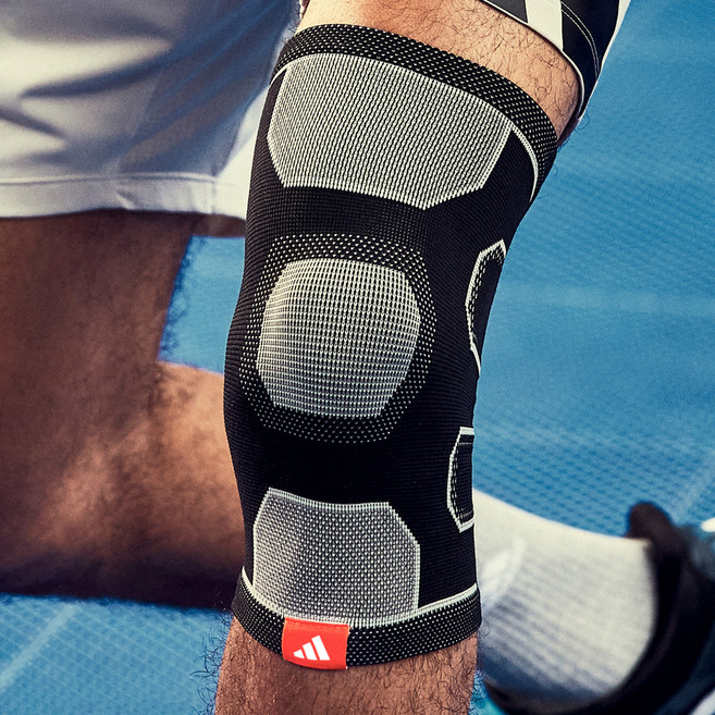 아디다스피트니스 에센셜 무릎 보호대, 1개, 블랙