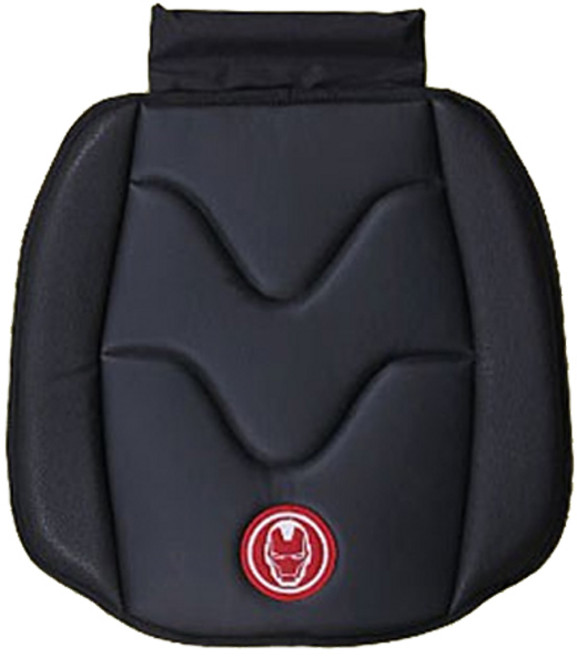 마블 아이언맨 사계절 차량용 방석, 블랙, 1개