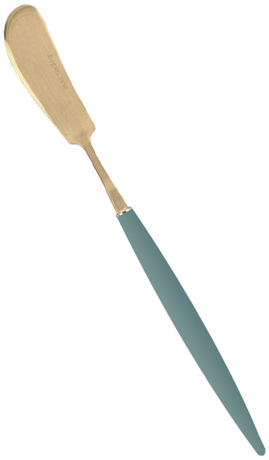 백산 보겐 에펠 골드 커트러리 버터나이프 BK, 올리브, 1개