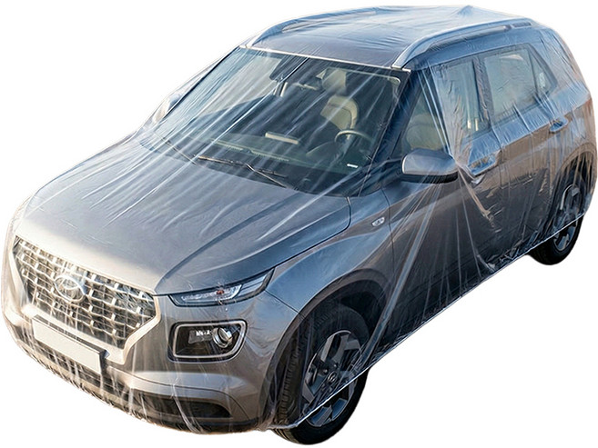 마메 자동차 방수 비닐 덮개, 1개