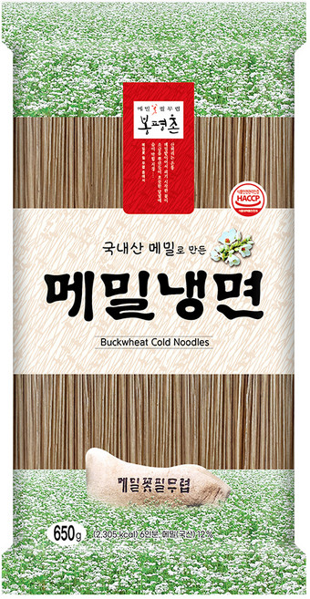 봉평촌 메밀냉면, 650g, 1개