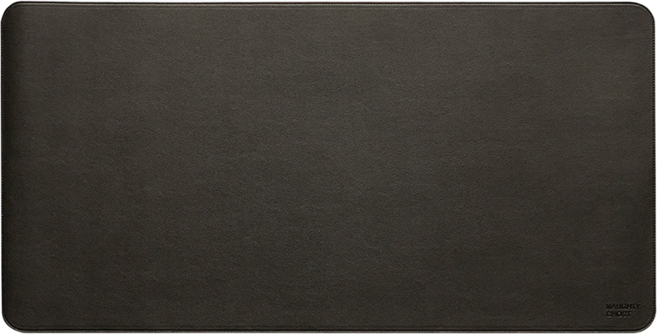 NAUGHTY GHOST 頑皮鬼 莫蘭墊 雙面用寫字滑鼠墊桌墊餐墊 防潑水, 光耀黑, 1個