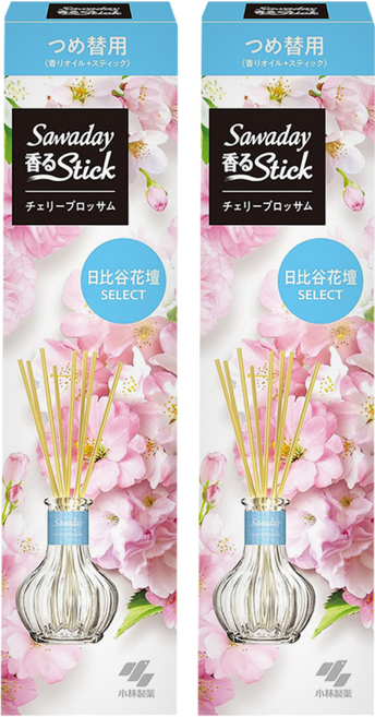 KOBAYASHI 小林製藥 精油擴香劑補充, 櫻桃香, 70ml, 2瓶