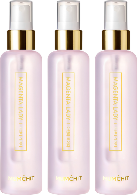 멈칫 헤어 앤 바디미스트 마젠타 레이디향, 105ml, 3개