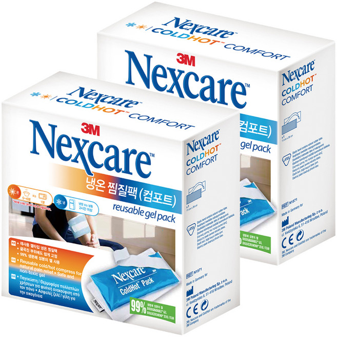 넥스케어 냉온 찜질팩 컴포트, 2개