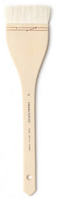 화홍산업 넓은붓 100 빽붓, 3호, 1개