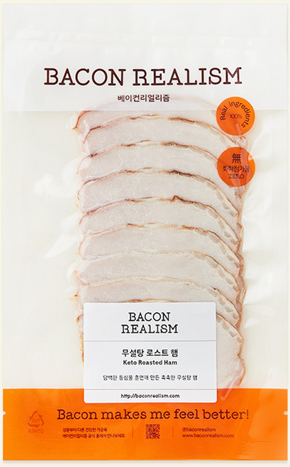 베이컨리얼리즘 무설탕 로스트 햄, 100g, 1개
