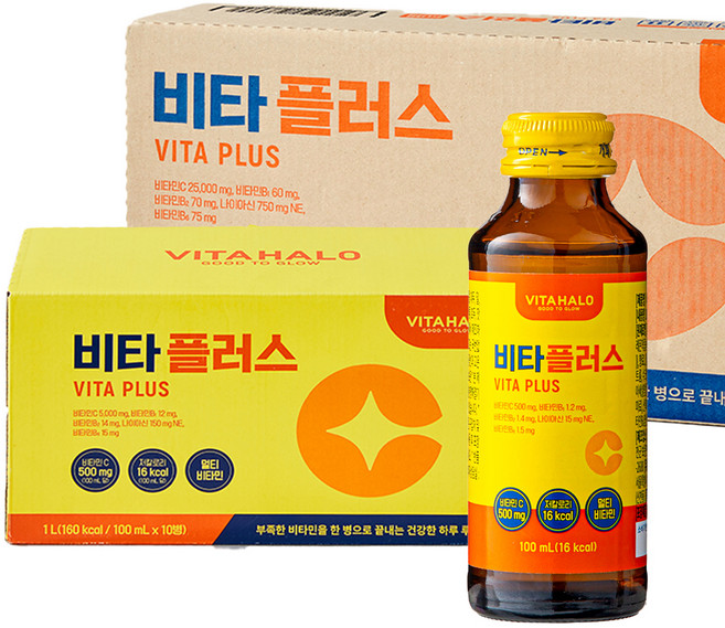 비타할로 비타플러스, 50개, 100ml