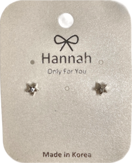 Hannah 正韓18-2貼耳針式耳環19 1組