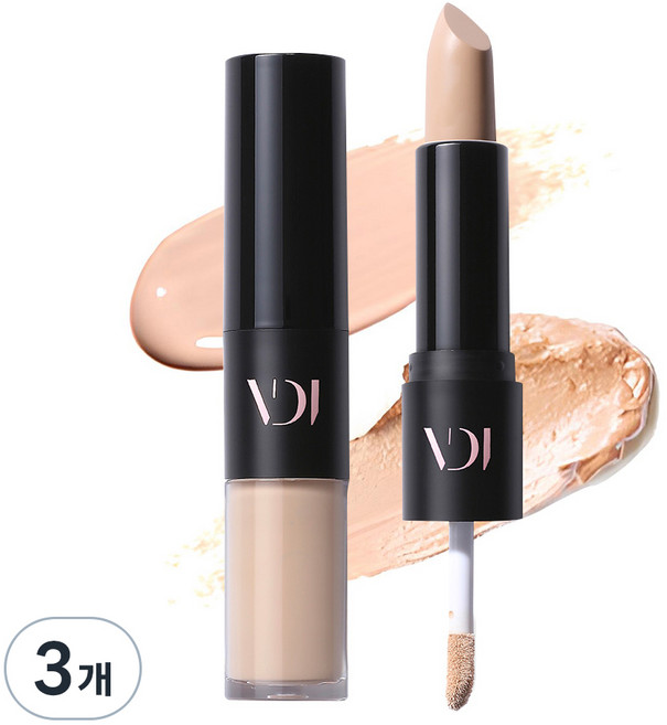 비디보브 듀얼 컨실러, 21 N, 3개