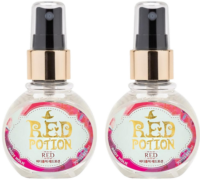BODYHOLIC 身體香氛噴霧 Red Potion, 50ml, 2瓶