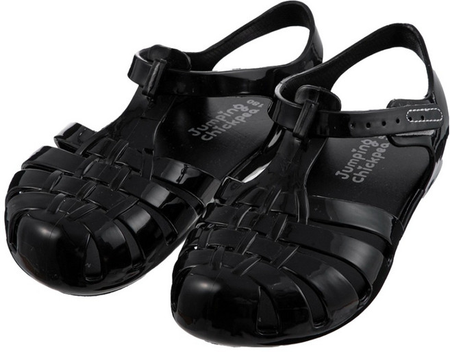 점핑칙피 아동용 베이직 위빙 젤리슈즈 샌들