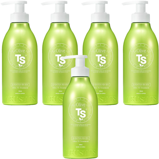 TS 올리브 단백질 헤어트리트먼트, 500ml, 5개