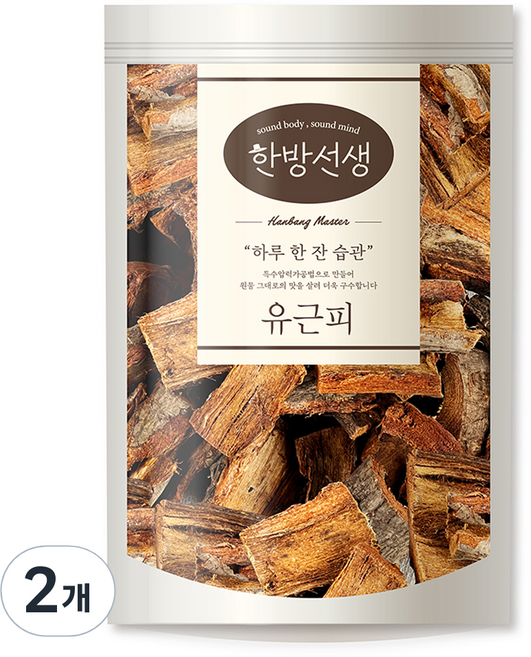 한방선생 유근피 느릅나무 뿌리껍질, 300g, 2개