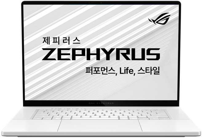 에이수스 2026 ROG 제피러스 G16 코어Ultra9 인텔 14세대 지포스 RTX 5090, 플래티넘 화이트, GU606AX-TB091W, 1TB, 64GB, WIN11 Home