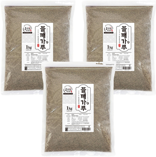 복이네먹거리 들깨가루, 1kg, 3개