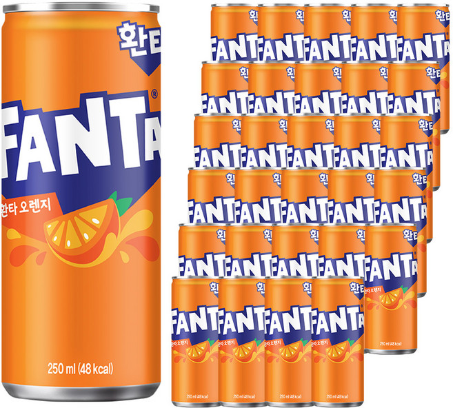 환타 오렌지향, 250ml, 30개