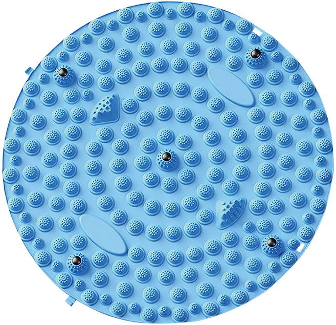 小麥購物 足底按摩墊 C641 375g, 藍色