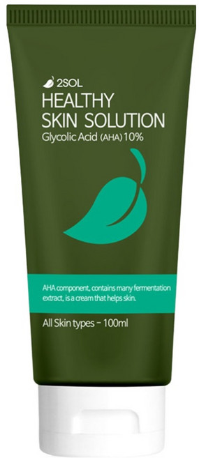2SOL 헬시 스킨 솔루션 아하크림 10, 100ml, 1개