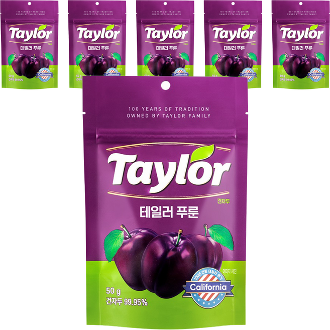 Taylor 西梅李子乾, 100g, 3包