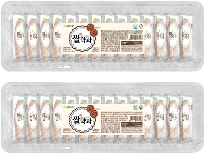 농협 우리나라 전통간식 쌀약과, 350g, 2개
