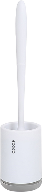 ecoco 意可可 馬桶刷 壁掛款, 灰色, 1支