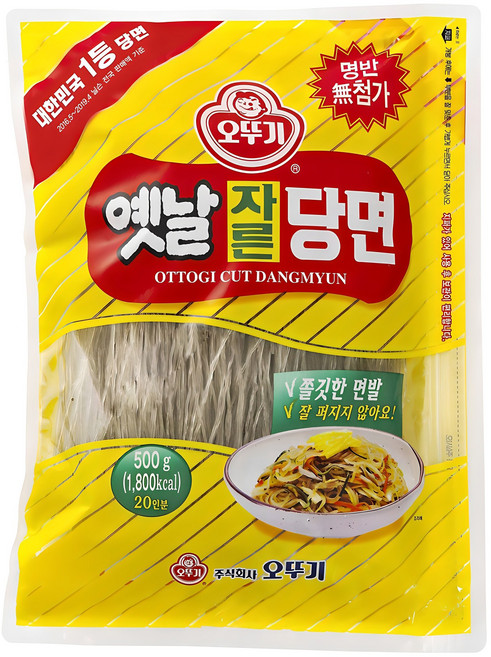 오뚜기옛날 자른당면, 500g, 1개